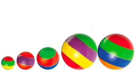 Купить Мячи резиновые (комплект из 5 мячей различного диаметра) в Краснослободске 